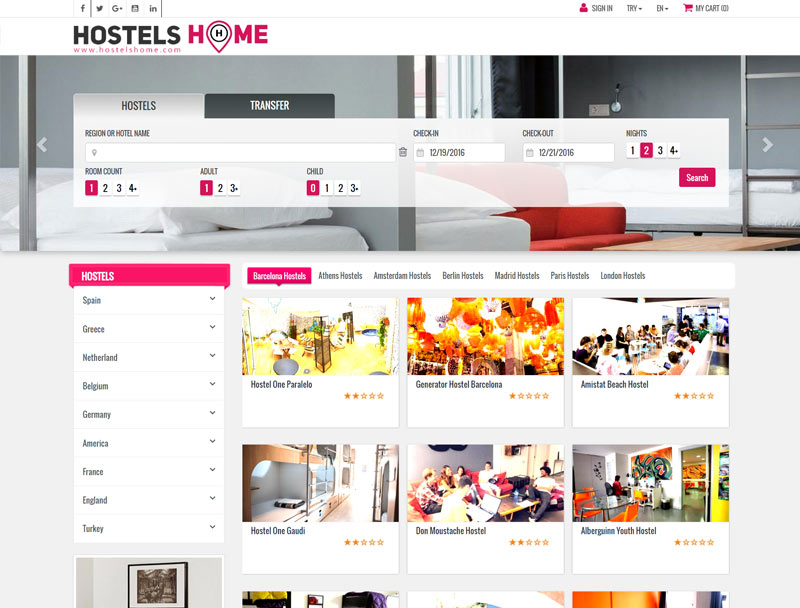 hostelshome
