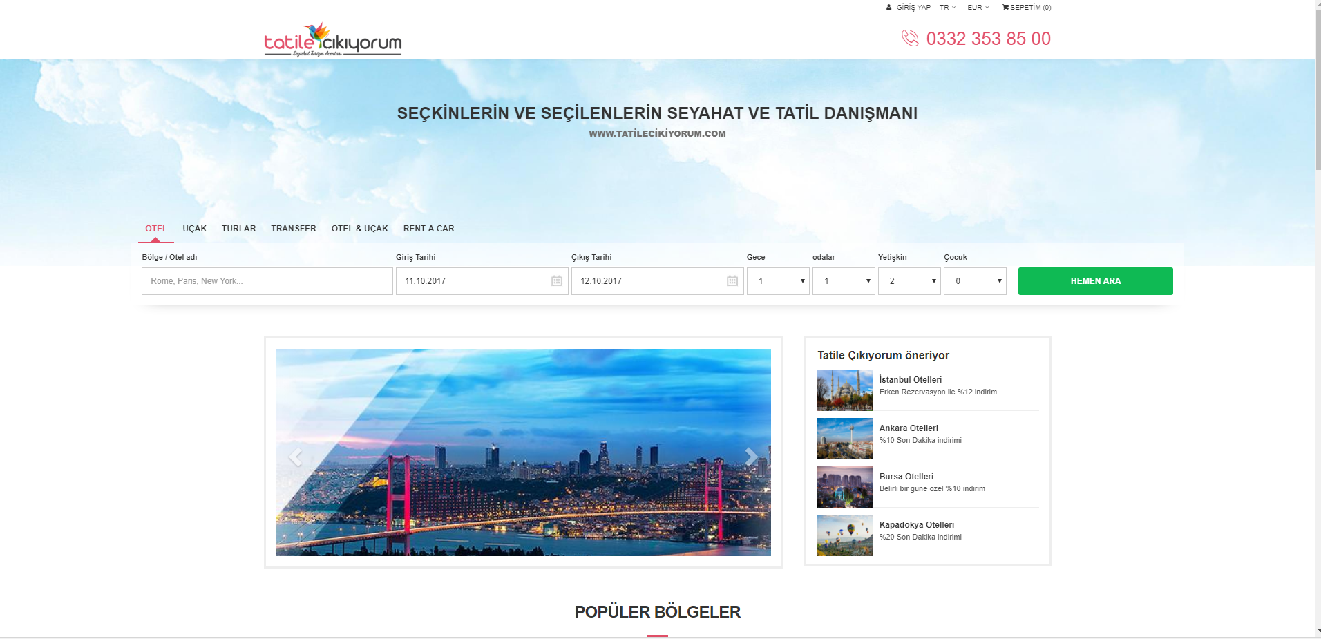 Tatile Çıkıyorum